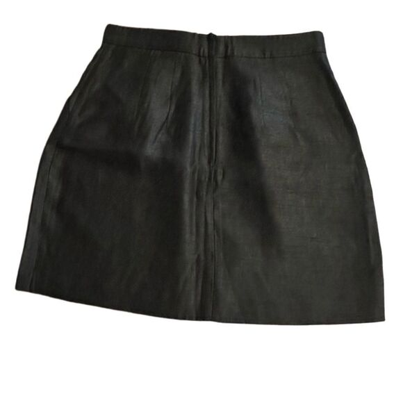 New! H&M Black Mini Skirt Sz 8 - Picture 2 of 6